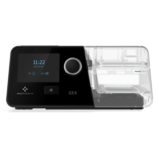 React Health G3X PAP Device with Humidifier