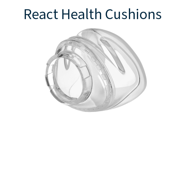 Stock Image of React Health Nasal Mask Cushions Hero