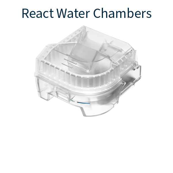 Stock Image of React Health Water Chamber Hero