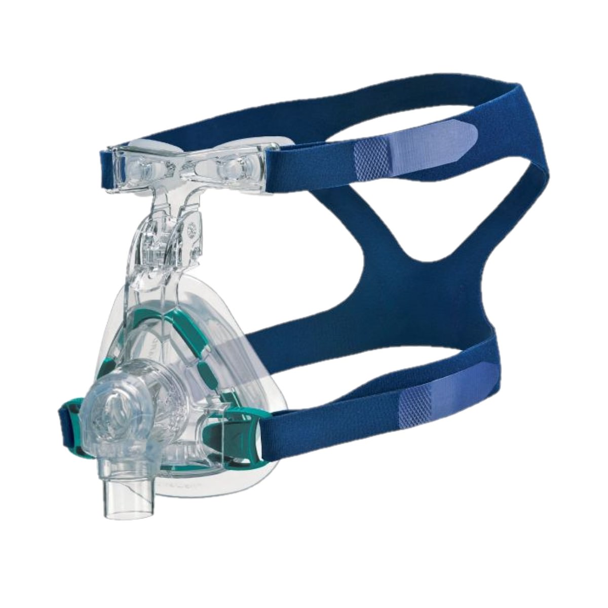 Stock photo of ResMed Mirage Activa nasal CPAP mask cushion with headgear