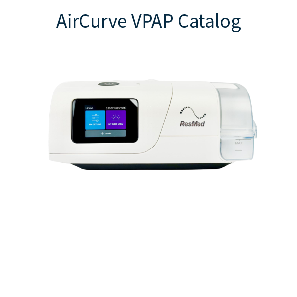 Stock Image of ResMed AirCurve 11 CPAP Machine Product Catalog Hero