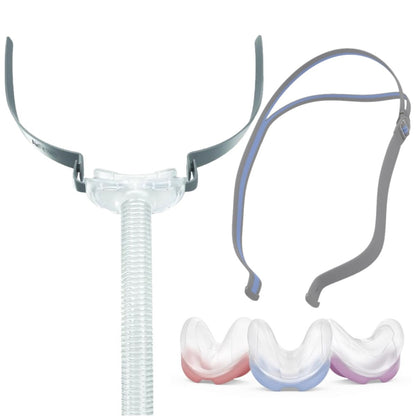 Stock Image of ResMed AirFit N30 Nasal CPAP Mask FitPack W/ Headgear 