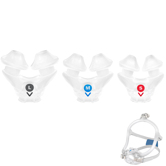 Stock Image of ResMed AirFit X30i Nasal Pillow Cushions - All Sizes