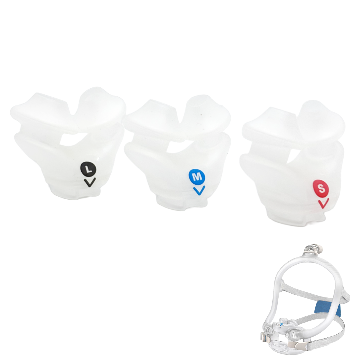 Stock Image of ResMed AirFit X30i Nasal Pillow Cushions - All Sizes