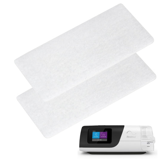 Stock Image of Replacement Filters for ResMed AirSense 11 CPAP Machine - 2 Pack