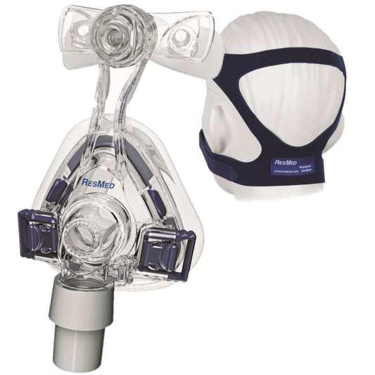 Stock photo of ResMed Mirage Activa LT CPAP mask without headgear
