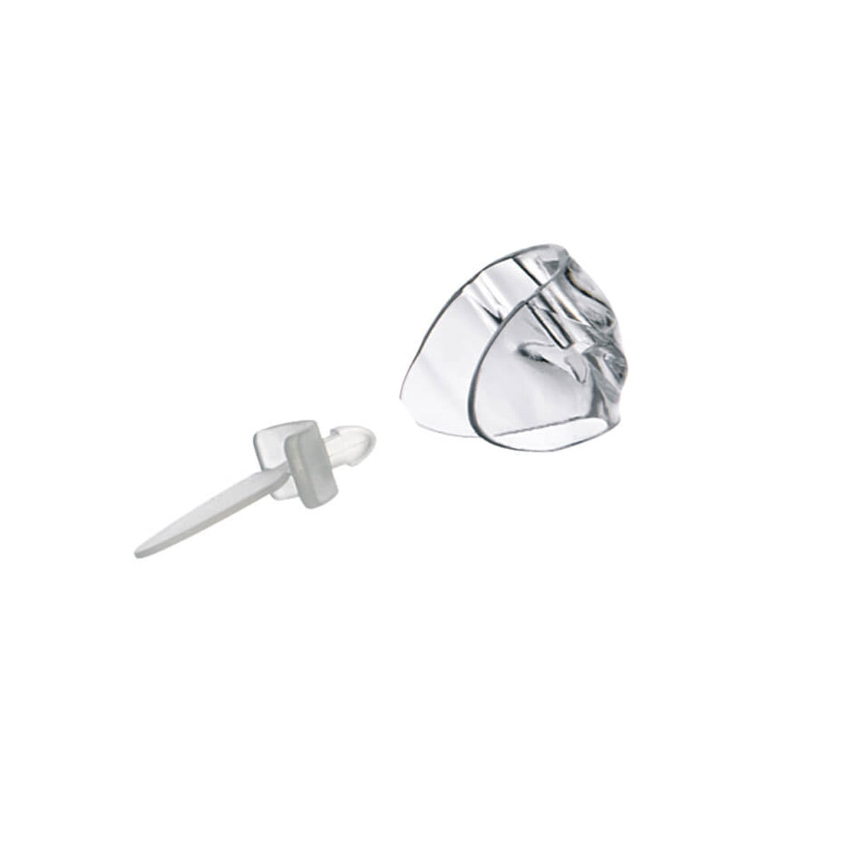 Stock photo of ResMed Mirage Quattro full face CPAP mask valve clip assembly