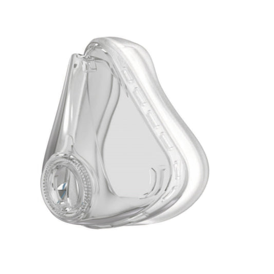 Stock photo of ResMed Quattro Air full face CPAP mask replacement cushion