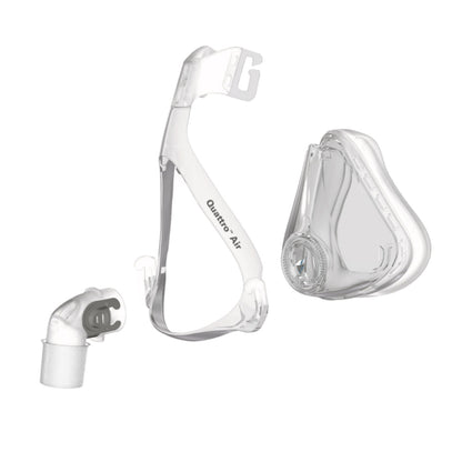 Stock photo of ResMed Quattro Air full face CPAP mask replacement cushion