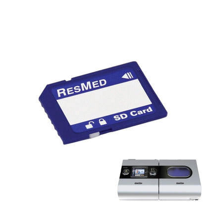 Stock photo of ResMed S9 Series CPAP machine SD card