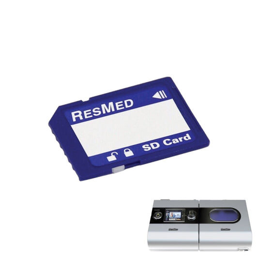 Stock photo of ResMed S9 Series CPAP machine SD card