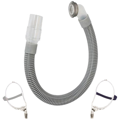 Stock photo of ResMed Swift FX nasal pillow CPAP mask short tube assembly