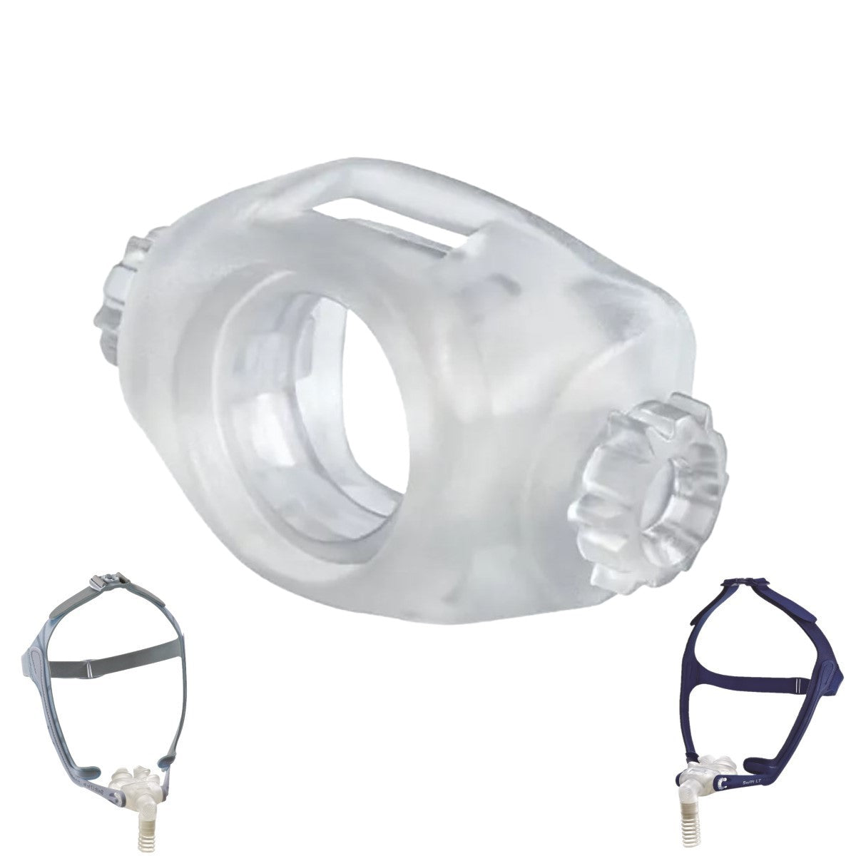Stock photo of ResMed Swift LT nasal pillow CPAP mask frame