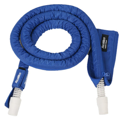 Stock photo of ResMed blue tubing wrap
