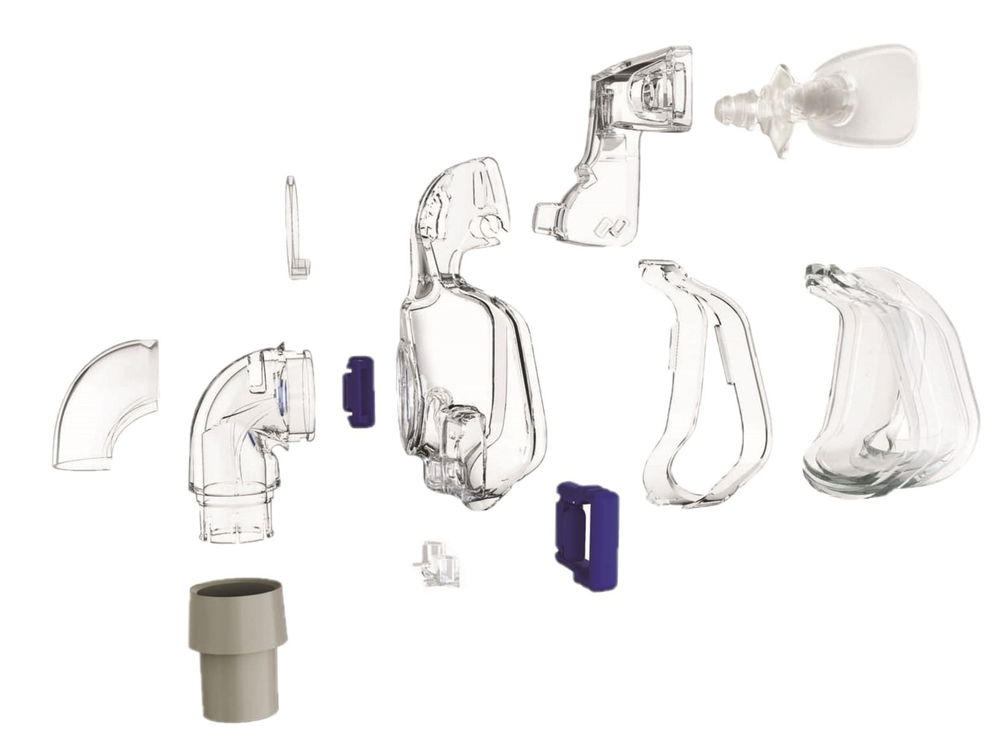 Stock photo of ResMed Ultra Mirage II nasal CPAP mask without headgear