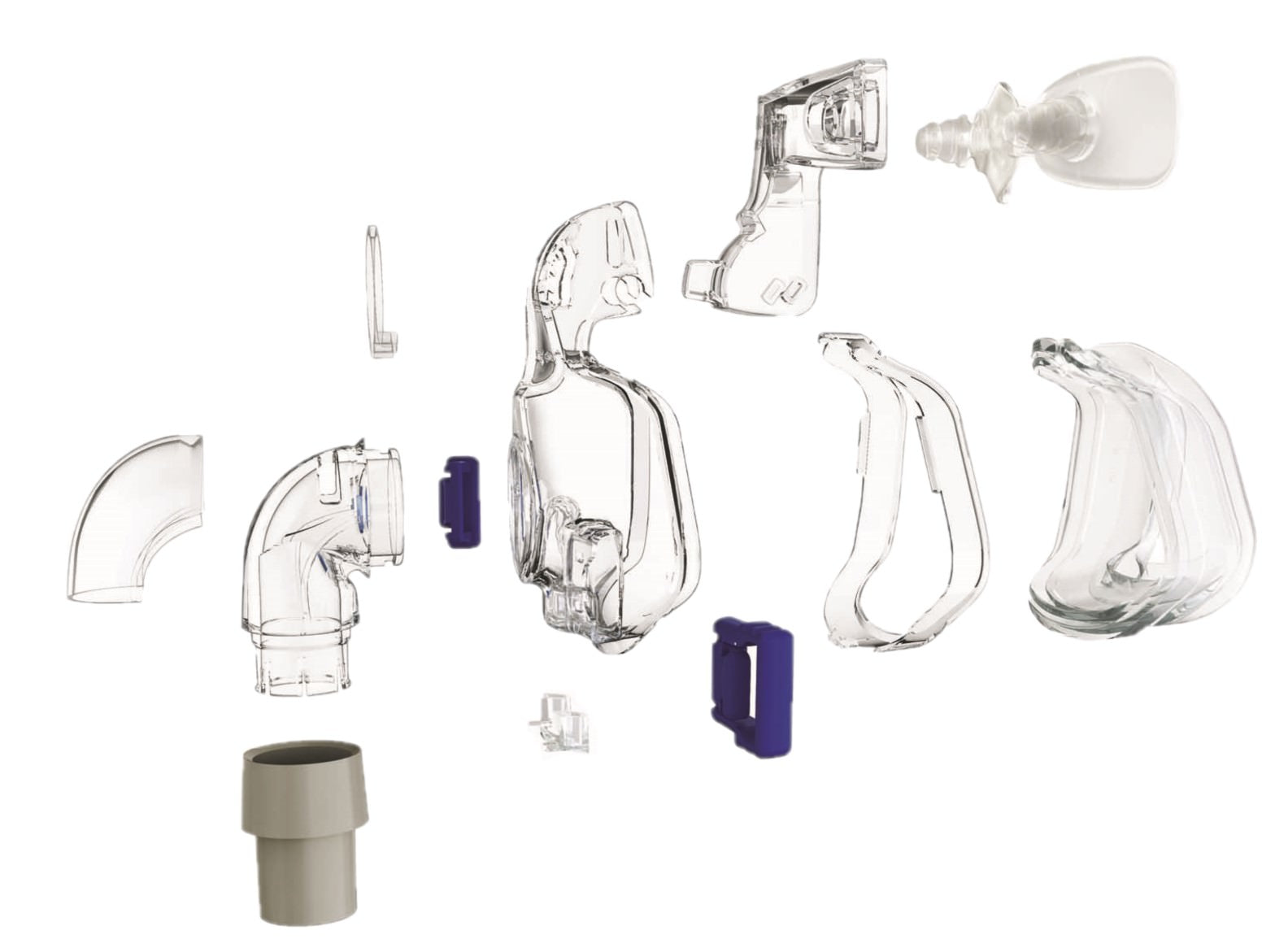 Stock photo of ResMed Ultra Mirage II nasal CPAP mask without headgear