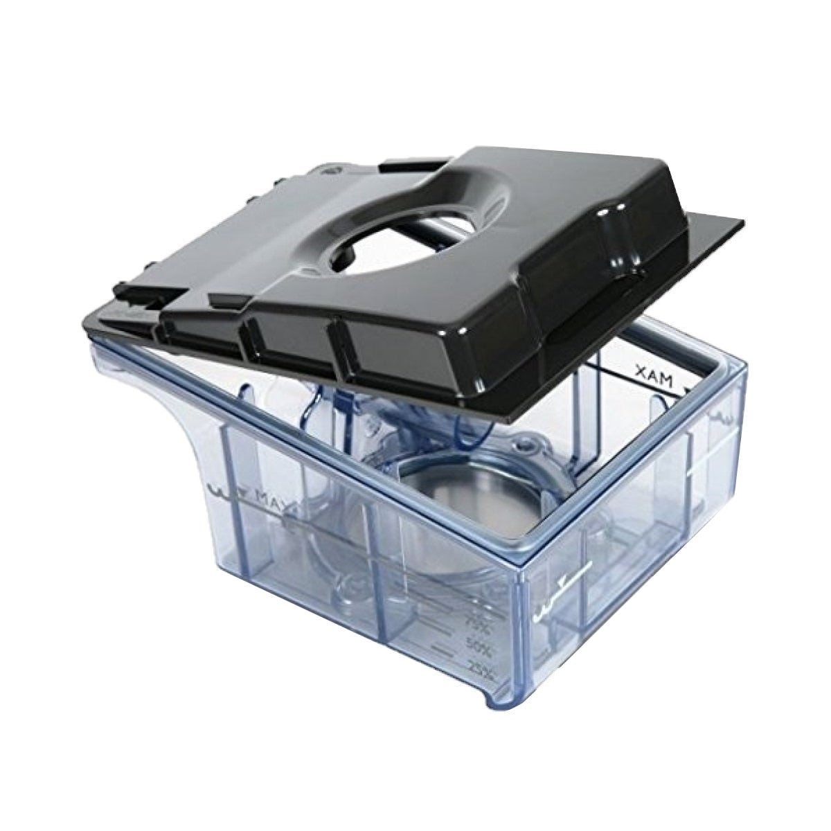 Angled Stock Image of Respironics System One BiPAP Machine Pro W/ Humidifier 