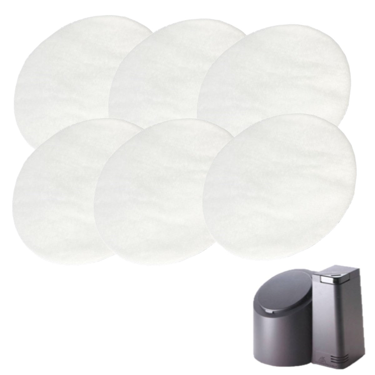 Stock Image of Respironics Ultra Fine Oval Filter for REMstar CPAP Machine - 6 Pack