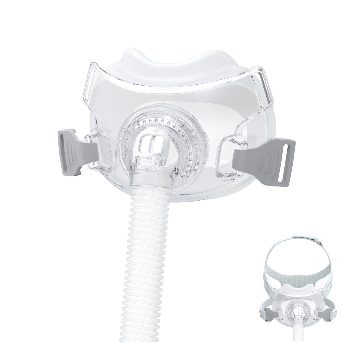 Stock Image of React Health's Rio II Full Face CPAP Mask Kit 