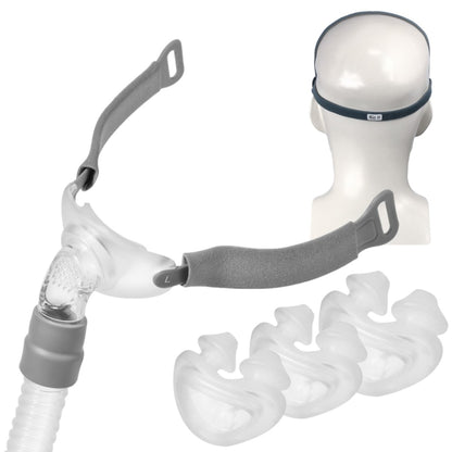 Stock Image of Rio II Nasal Pillow CPAP Mask FitPack by React Health