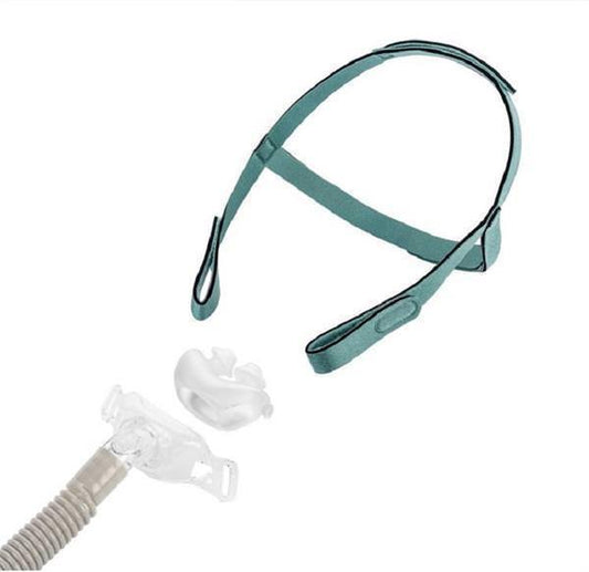 Stock Image of Rio Nasal Pillow CPAP Mask Kit W/ Headgear 
