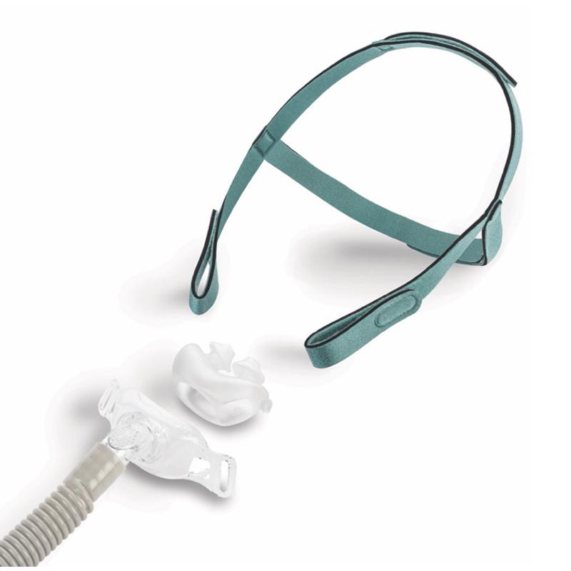 Stock Image of Rio Nasal Pillow CPAP Mask W/ Headgear 