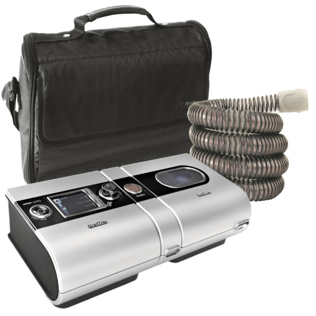 Stock Image of ResMed S9 VPAP COPD W/ H5i Heated Humidifier 