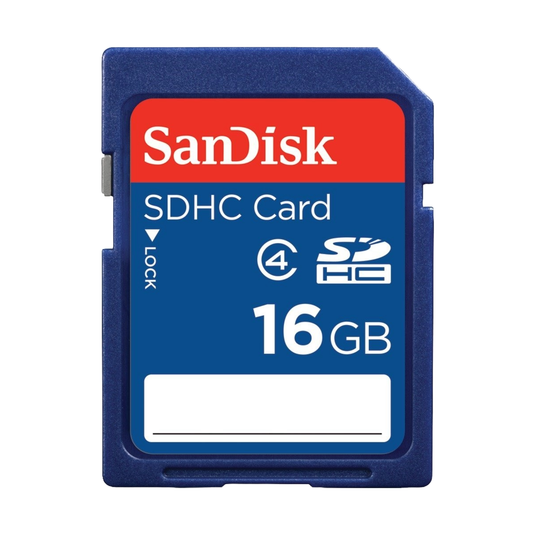 Stock photo of SanDisk SD Card for CPAP Machines