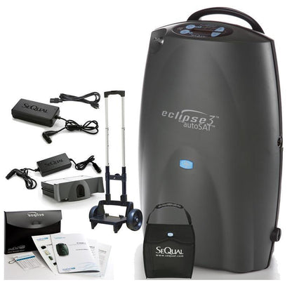 Sequel Eclipse 3 Portable Oxygen Concentrator W/ autoSAT