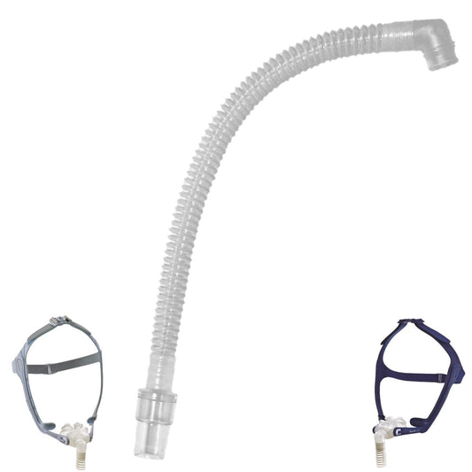 Stock Image of ResMed's Replacement Short Tube Assembly Swift LT Nasal Pillow CPAP Masks 