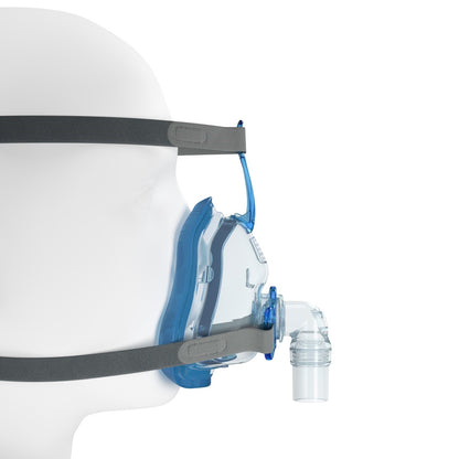 Side View of SleepNet AFit AirGel Full Face Mask W/ Headgear 