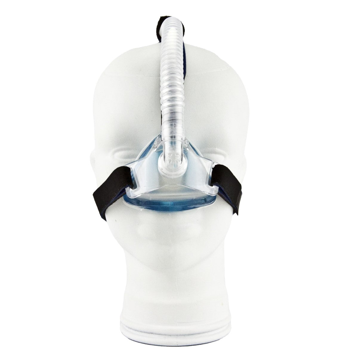 Stock Image of SleepNet IQ Blue Nasal Mask W/ 3-Point Headgear 
