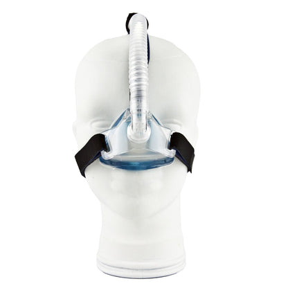 Stock Image of SleepNet IQ Blue Nasal Mask W/ 3-Point Headgear 