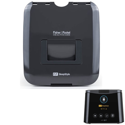 Stock Image of SleepStyle CPAP Machine Lid by Fisher & Paykel