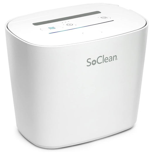 Stock Angled Image of SoClean 3 CPAP Cleaning Sanitizer