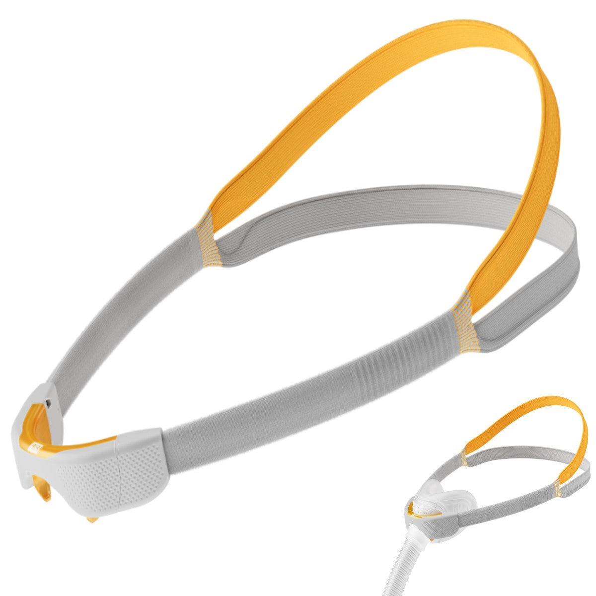 Stock photo of Fisher and Paykel Solo nasal CPAP mask headgear