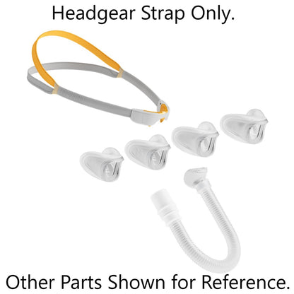 Stock photo of Fisher and Paykel Solo nasal CPAP mask headgear strap