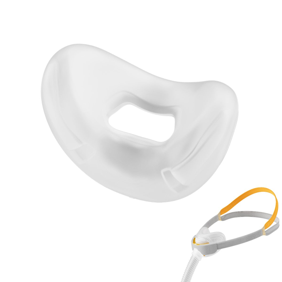 Stock photo of Fisher and Paykel Solo nasal CPAP mask cushion seal