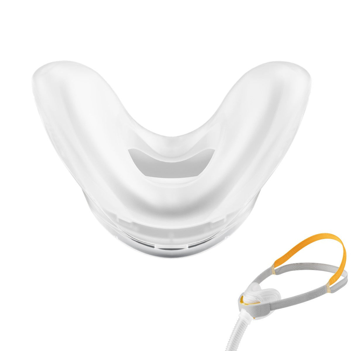 Stock photo of Fisher and Paykel Solo nasal CPAP mask cushion seal