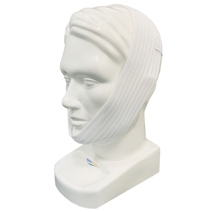 Stock photo of Spirit Medical Deluxe CPAP Chin Strap on mannequin head