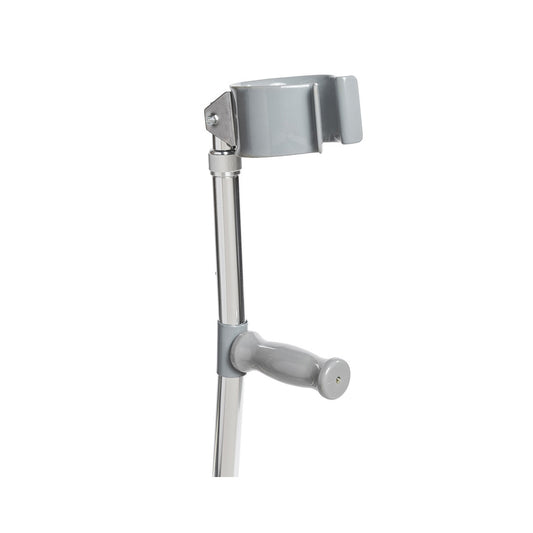 Stock photo of Drive Devilbiss Adult Steel Forearm Crutches