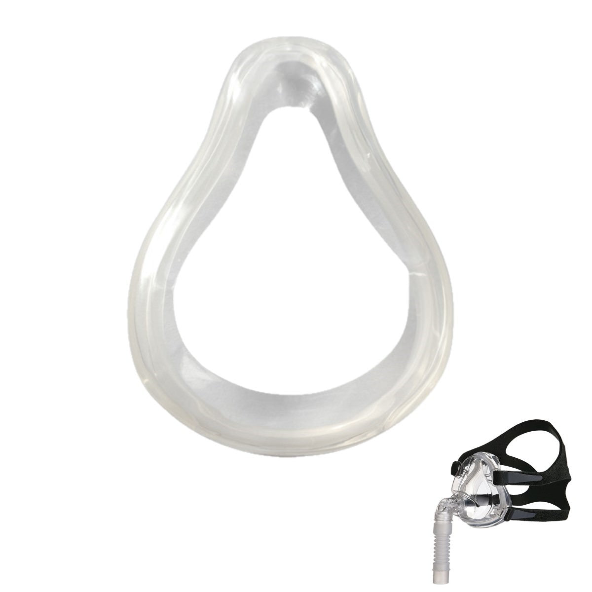 Stock photo of Sunset Healthcare Solutions Deluxe full face CPAP mask cushion