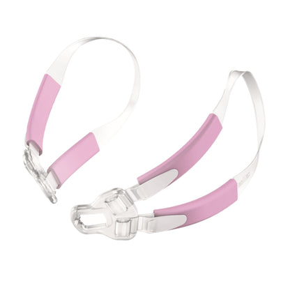 Stock photo of ResMed Swift FX for her headgear and Bella Loops Accessory Combo pack