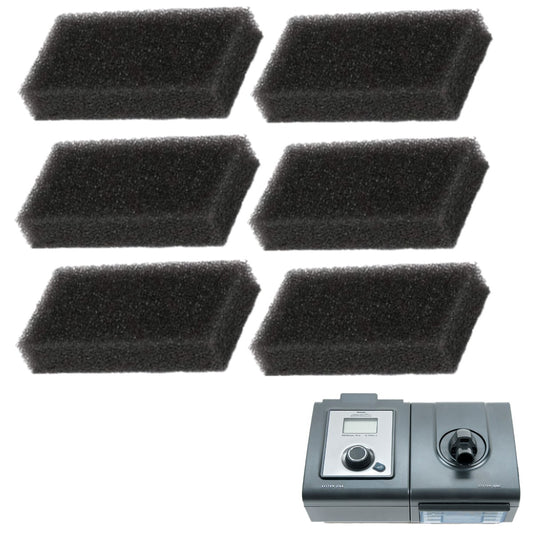 Stock photo of Sunset Healthcare System One Foam CPAP filters 6 pack