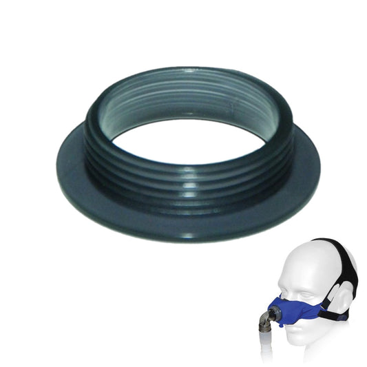 Stock Image of Threaded Connector for SleepWeaver Elan Nasal CPAP Mask