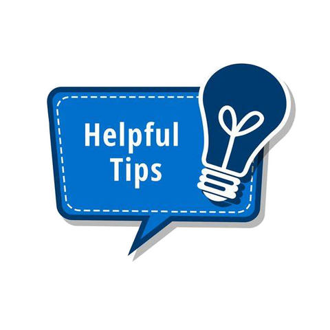 Tips for New Users