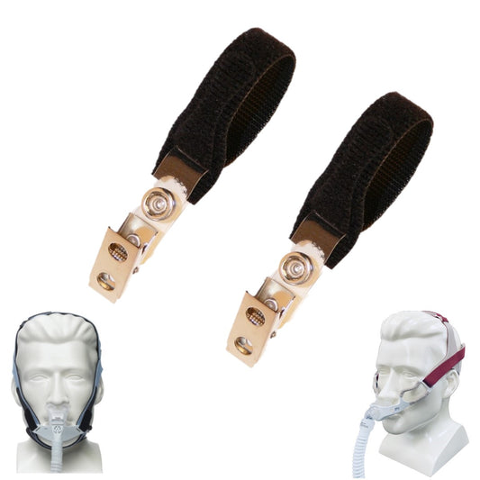 Stock photo of OptiLife tube clips for the GoLife and OptiLife masks