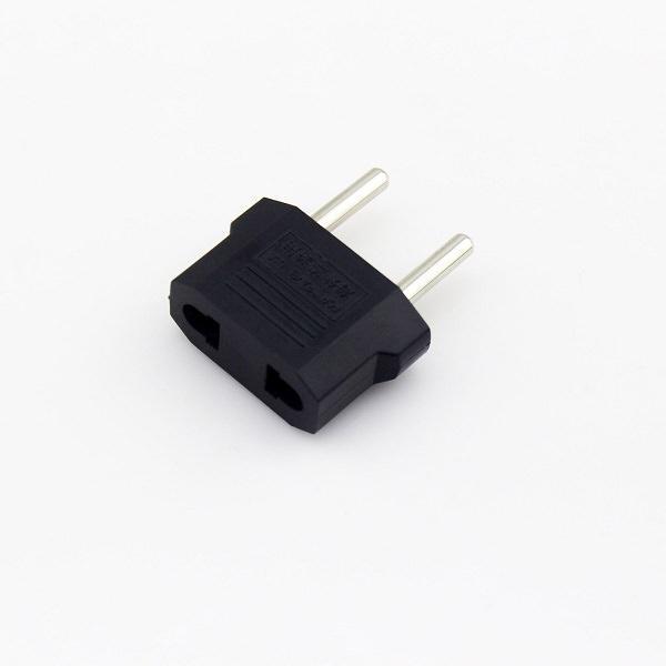 Stock photo of 1800CPAP.com US to Europe CPAP plug adapter for CPAP machines
