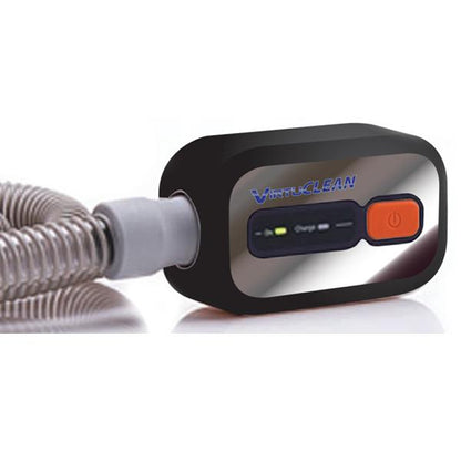 Stock photo of Virtuox VirtuCLEAN CPAP machine and mask cleaner and sanitizer