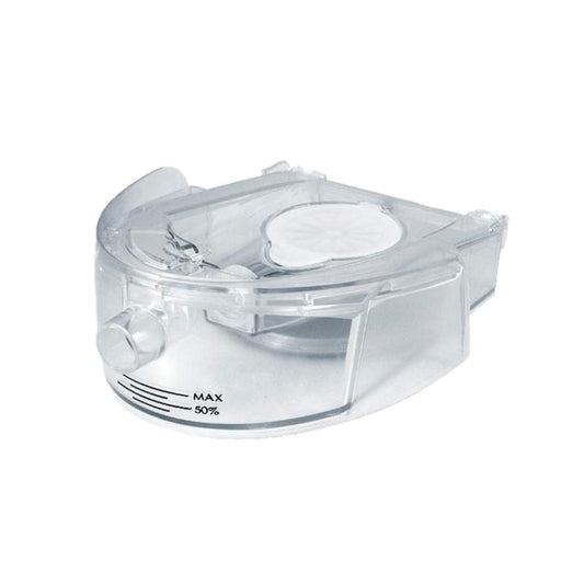 Stock photo of Somnetics Transcend water chamber for Transcend heated humidifier